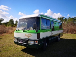 This 1992 Toyota Coaster RV Minibus Is Right Hand Drive