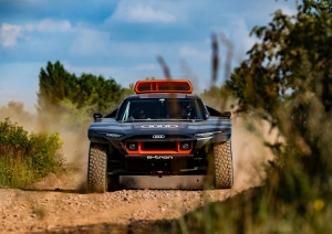 Audi Testing for Dakar Rally With RS Q e-tron Electric Hybrid