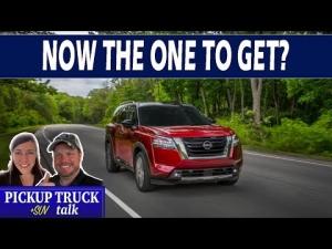 We both review 2022 Nissan Pathfinder - later CVT you won't be missed!