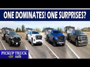 Diesel, Hybrid, V8 or V6 for towing? Full-Size Truck Towing Comparison