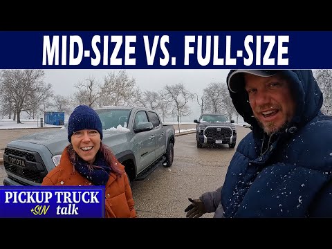 Which one is best for you? Mid-size or Full-size Pickup Truck