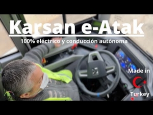 Karsan Automotive; autobuses 100% eléctricos de conducción autónoma impulsados por BMWi