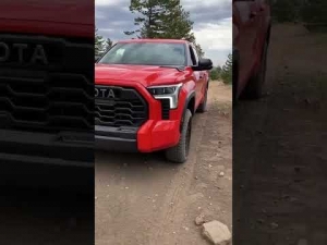Off-road with @Toyota USA Tacoma TRD PRO and Tundra TRD PRO. Which one would you prefer?