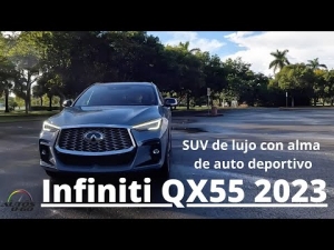 Infiniti QX55 2023, SUV compacto con alma de auto deportivo