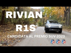 Rivian R1S 2023, candidata al Premio NACTOY a la  SUV del Año