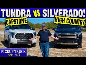 Truck Comparison! 2022 Toyota Tundra Capstone vs. 2022 Chevrolet Silverado 1500 High Country