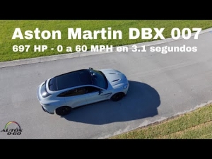 Aston Martin DBX 007 2023,   verdadero súper deportivo con vestido de SUV