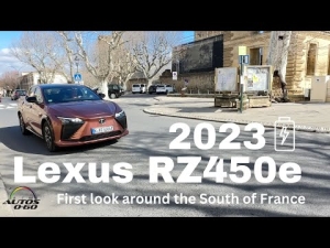 2023 Lexus RZ450e, 1st. drive around the South of France