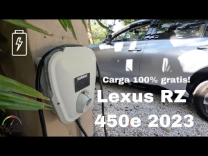 Lexus RZ450e 2023, dónde puedo cargar gratis este SUV eléctrico