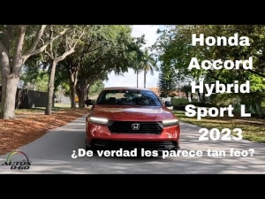 Honda Accord Hybrid Sport L 2023, ¿De verdad les parece tan feo?