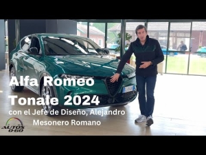 Alfa Romeo Tonale 2024 con el Jefe de Diseño, Alejandro Mesonero Romanos