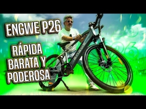 ENGWE P26 • Bicicleta Impresionante! ECONOMICA y con gran AUTONOMIA