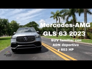 Mercedes-AMG GLS 63 2023, SUV familiar con ADN de súper deportivo