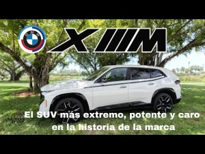 BMW XM 2023, el SUV más extremo, potente y caro en la historia de la marca