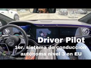 Mercedes-Benz Drive Pilot, 1er. sistema de conducción autónoma nivel 3 en EU