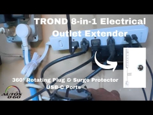 TROND 8-in-1 Electrical Outlet Extender | 360° Rotating Plug & Surge Protector with USB-C Ports 🔌 hqdefault.jpg
