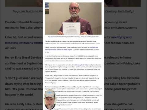 Trump pardoned convicted Wyoming diesel mechanic who deleted trucks. Right or wrong? hqdefault.jpg
