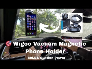 Wigoo Vacuum Magnetic Phone Holder | 80LBS Suction Power & MagSafe Mount Review (No Fall-Off Test) hqdefault.jpg