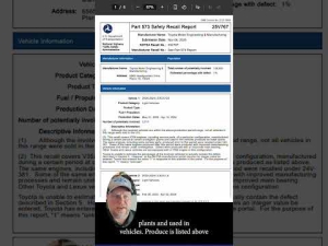 Did Toyota just admit to engine design flaw and not debris affecting thousands of failed engines? hqdefault.jpg