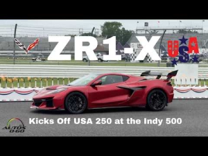 Chevrolet Corvette ZR1X Kicks Off USA 250 at Indianapolis | 1,250 HP Hypercar Blows Out 250 Candles! hqdefault.jpg