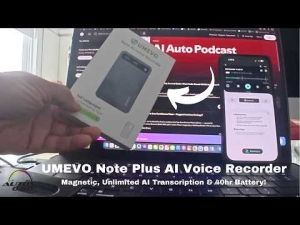 UMEVO Note Plus AI Voice Recorder Review: Magnetic, Unlimited AI Transcription & 40hr Battery! hqdefault.jpg