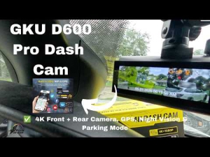 GKU D600Pro Dash Cam Unboxing & Installation | 4K Front + Rear Camera, GPS, Night Vision & more hqdefault.jpg