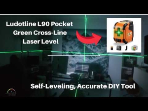 Ludotline L90 Pocket Green Cross-Line Laser Level | Self-Leveling, Accurate DIY Tool hqdefault.jpg