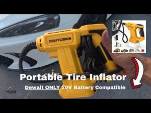 CRAFTCISION Portable Tire Inflator Review | Dewalt 20V Compatible Air Compressor | Fast Auto-Shutoff hqdefault.jpg